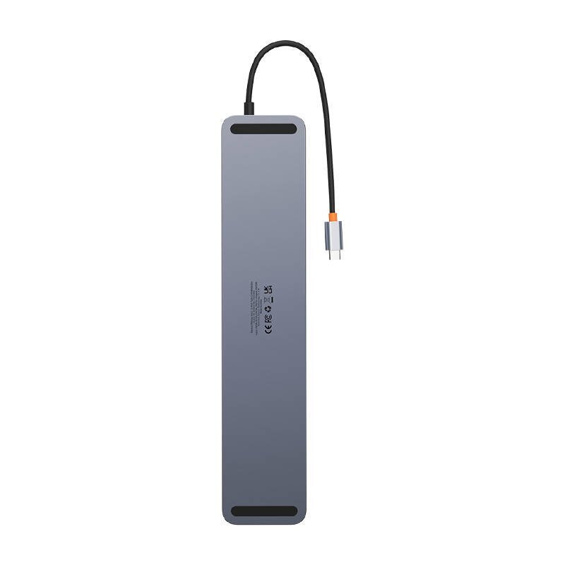 USB šakotuvas 12in1 Baseus EliteJoy Gen2, USB-C/2xHDMI+ 3x/USB3.0/PD/DP/SD/TF/ RJ45/3.5mm kaina ir informacija | Adapteriai, USB šakotuvai | pigu.lt