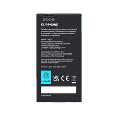Fairphone F4BATT-1ZW-WW1 цена и информация | Аккумуляторы для телефонов | pigu.lt