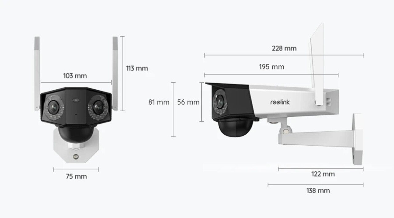 Stebėjimo kameros Reolink Duo 2 kaina ir informacija | Stebėjimo kameros | pigu.lt