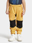 Didriksons vaikiškos pavasario-rudens softshell kelnės LÖVET, geltonos цена и информация | Kelnės berniukams | pigu.lt