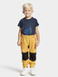 Didriksons vaikiškos pavasario-rudens softshell kelnės LÖVET, geltonos цена и информация | Kelnės berniukams | pigu.lt