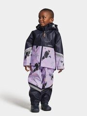 Didriksons vaikiškas guminis komplektas WATERMAN, violetinis-margas kaina ir informacija | Lietaus rūbai vaikams | pigu.lt