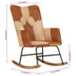Supama kėdė vidaXL, ruda kaina ir informacija | Svetainės foteliai | pigu.lt