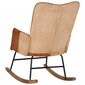 Supama kėdė vidaXL, ruda цена и информация | Svetainės foteliai | pigu.lt