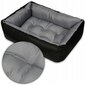 Guolis Superkissen24, 70x55 cm, juodas/pilkas цена и информация | Guoliai, pagalvėlės | pigu.lt
