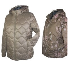 Двусторонняя куртка для женщин Brianna, бежевый цена и информация | Женские куртки | pigu.lt