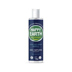 Дезодорант сменный для мужчин Happy Earth, 300 мл цена и информация | Дезодоранты | pigu.lt