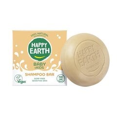 Drėkinamasis kietasis šampūnas vaikams Happy Earth 100% , 50 g kaina ir informacija | Kosmetika vaikams ir mamoms | pigu.lt