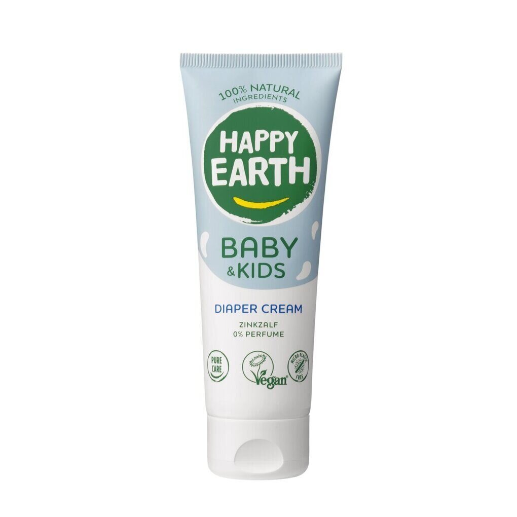 Bekvapis sauskelnių kremas Happy Earth Baby&Kids, 75 ml kaina ir informacija | Kosmetika vaikams ir mamoms | pigu.lt