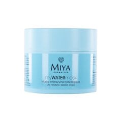 Drėkinamoji veido ir akių kaukė Miya myWATERmask, 50 ml kaina ir informacija | Veido kaukės, paakių kaukės | pigu.lt