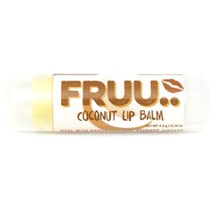 Kokoso kvapo lūpų balzamas Fruu, 4,5 g kaina ir informacija | Lūpų dažai, blizgiai, balzamai, vazelinai | pigu.lt
