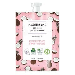 Minkštinanti ir drėkinanti kaukė sausai odai Everyday For Future Cococuddle, 40 ml kaina ir informacija | Veido kaukės, paakių kaukės | pigu.lt