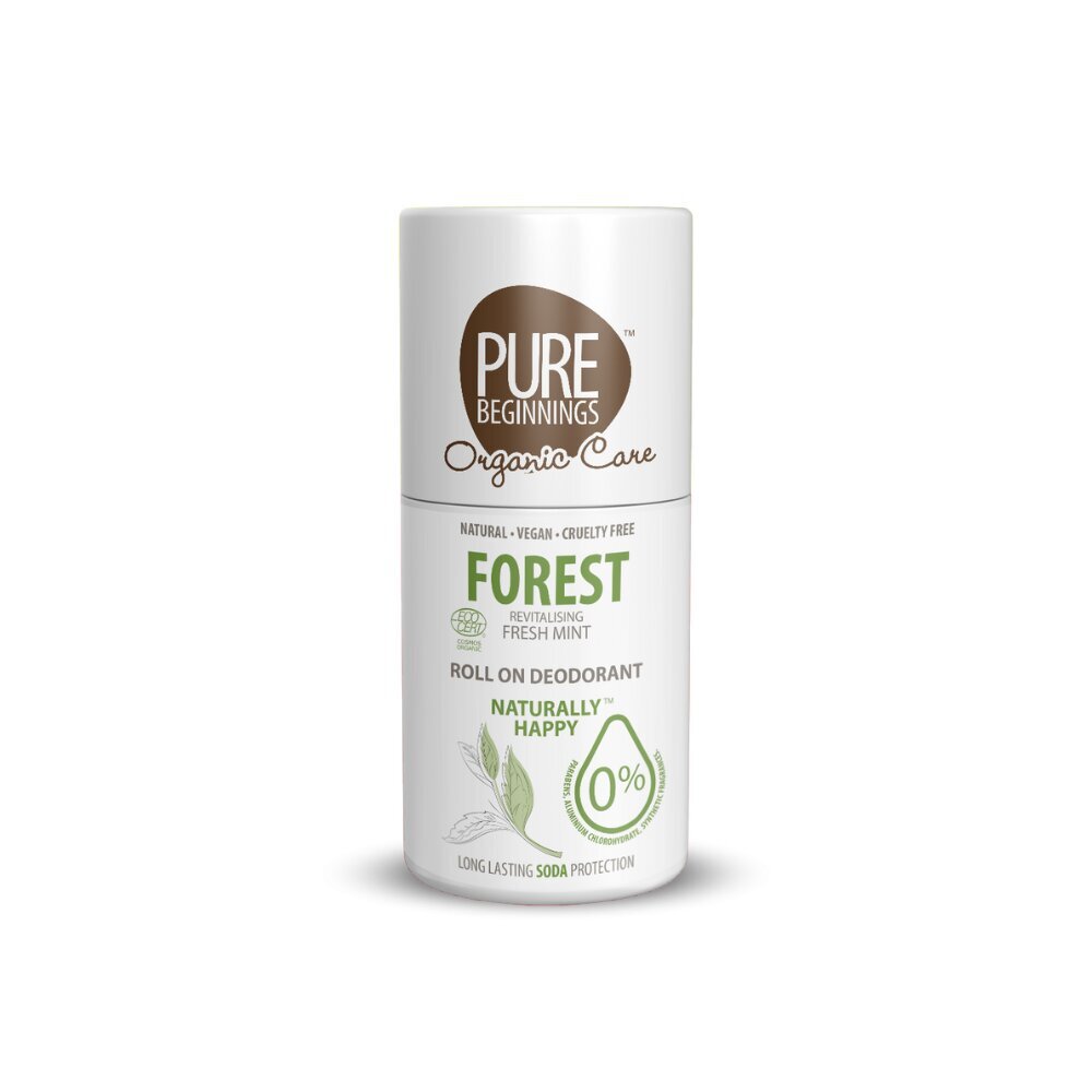 Natūralus rutulinis dezodorantas Pure Beginnings Forest Roll On Deodorant, 75 ml цена и информация | Dezodorantai | pigu.lt