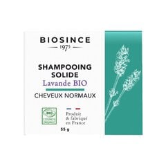 Натуральный твердый шампунь без пластика с лавандовой водой для нормальных волос Gravier Biosince 1974, 55 г цена и информация | Шампуни | pigu.lt