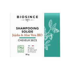 Kietas šampūnas su simondsijų aliejumi ir alijošiumi sausiems plaukams Gravier Biosince 1975, 55 g kaina ir informacija | Šampūnai | pigu.lt