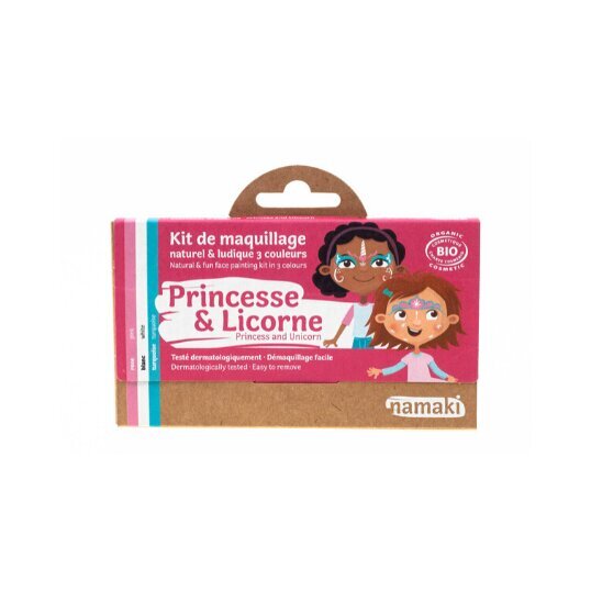 Veido dažų rinkinys princesės arba vienaragio makiažui, Namaki Princesse & Licorne, 1 vnt kaina ir informacija | Kosmetika vaikams ir mamoms | pigu.lt