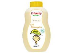 Органический гель для волос и тела 2в1 без мыла Friendly Organic с успокаивающим экстрактом овса, 400 мл цена и информация | Косметика для мам и детей | pigu.lt