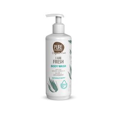 Dušo želė su alavijais ir mėtomis Pure Beginnings I Am Fresh, 500 ml kaina ir informacija | Dušo želė, aliejai | pigu.lt