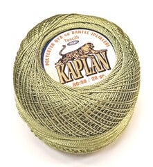 Нитки для вязания Kaplan, зеленая 0098A цена и информация | Принадлежности для вязания крючком | pigu.lt