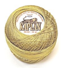 Нитки для вязания Kaplan, зеленая 0099A цена и информация | Принадлежности для вязания крючком | pigu.lt