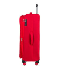 Didelis Puccini lagaminas 50950 L, raudonas kaina ir informacija | Lagaminai, kelioniniai krepšiai | pigu.lt