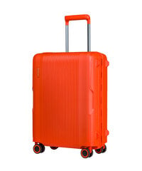 Vidutinis Puccini lagaminas PP022 M, oranžinis kaina ir informacija | Lagaminai, kelioniniai krepšiai | pigu.lt