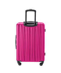Vidutinis Puccini lagaminas ABS021 M , rožinis kaina ir informacija | Lagaminai, kelioniniai krepšiai | pigu.lt