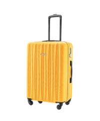 Vidutinis Puccini lagaminas ABS021 M, geltonas kaina ir informacija | Lagaminai, kelioniniai krepšiai | pigu.lt