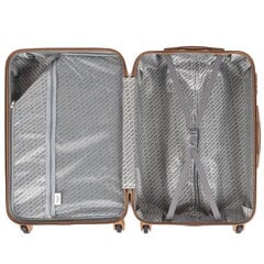 Didelis Wings lagaminas SWL01 L, pilkas kaina ir informacija | Lagaminai, kelioniniai krepšiai | pigu.lt