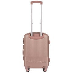 Mažas lagaminas Wings SWL01, S, rožinis kaina ir informacija | Lagaminai, kelioniniai krepšiai | pigu.lt