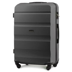 Didelis Wings lagaminas AT01 L, pilkas kaina ir informacija | Lagaminai, kelioniniai krepšiai | pigu.lt