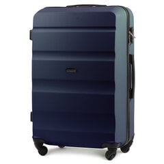 Didelis Wings lagaminas AT01 L , mėlynas kaina ir informacija | Lagaminai, kelioniniai krepšiai | pigu.lt