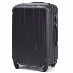 Vidutinis Wings lagaminas 2011 M, juodas kaina ir informacija | Lagaminai, kelioniniai krepšiai | pigu.lt