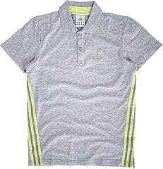 Adidas Футболки Sports Polo Grey Yellow V37343 V37343/S цена и информация | Мужские футболки | pigu.lt