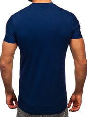 Marškinėliai vyrams New Boy MT3001/BLUE, mėlyni kaina ir informacija | Vyriški marškinėliai | pigu.lt