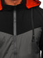 Striukė vyrams J.Style Black Grey 84M3015-392, juoda/pilka kaina ir informacija | Vyriškos striukės | pigu.lt