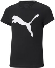 Футболка Puma Active Tee 587007 01/164, черная цена и информация | Рубашка для мальчиков | pigu.lt