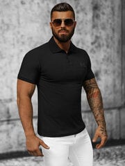 New Boy Рубашки поло Black MT3018/BLACK MT3018/BLACK/M цена и информация | Футболка мужская | pigu.lt