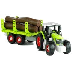 Vaikiškas traktorius su priekaba ir priedais Lean Toys, 43 cm kaina ir informacija | Žaislai berniukams | pigu.lt