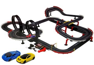 Гоночная трасса с машинками Lean Toys Slot-Car цена и информация | Игрушки для мальчиков | pigu.lt