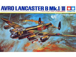 Сборная пластиковая модель. Tamiya - Lancaster B MK44.I/III, 1/48, 61112 цена и информация | Конструкторы и кубики | pigu.lt