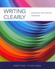 Writing Clearly: Grammar for Editing Brief International Edition цена и информация | Пособия по изучению иностранных языков | pigu.lt