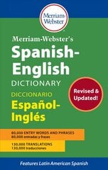 Merriam-Webster's Spanish-English Dictionary kaina ir informacija | Užsienio kalbos mokomoji medžiaga | pigu.lt