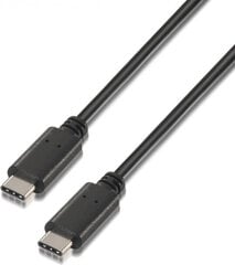 Aisens, USB-C, 0.5 m kaina ir informacija | Kabeliai ir laidai | pigu.lt