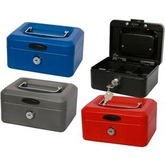 Cash box Bismark 15 x 8 x 11 cm Металл Разноцветный цена и информация | Сейфы | pigu.lt