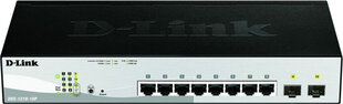 Переключатель D-Link DGS-1210-10P/E RJ45 x 8 цена и информация | Выключатели, розетки | pigu.lt