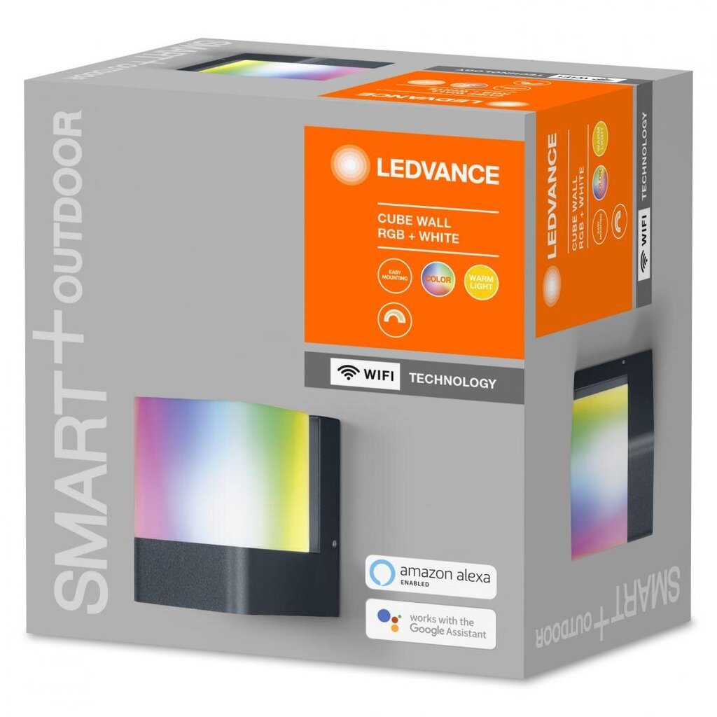 Lauko šviestuvas Ledvance Smart Outd, juodas kaina ir informacija | Lauko šviestuvai | pigu.lt
