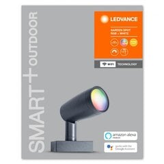 Lauko šviestuvas Ledvance Smart Wifi, juodas цена и информация | Уличные светильники | pigu.lt