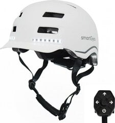 Шлем для электроскутера Smartgyro SMART MAX L Белый цена и информация | Шлемы | pigu.lt