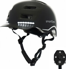 Шлем для электроскутера Smartgyro SMART MAX L Чёрный цена и информация | Шлемы | pigu.lt